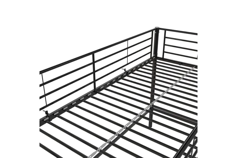 Våningssäng Jodie Svart - Svart - Möbler - Sovrum - Sängar - Våningssängar & loftsängar