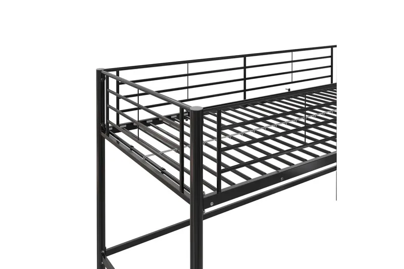 Våningssäng Jodie Svart - Svart - Möbler - Sovrum - Sängar - Våningssängar & loftsängar