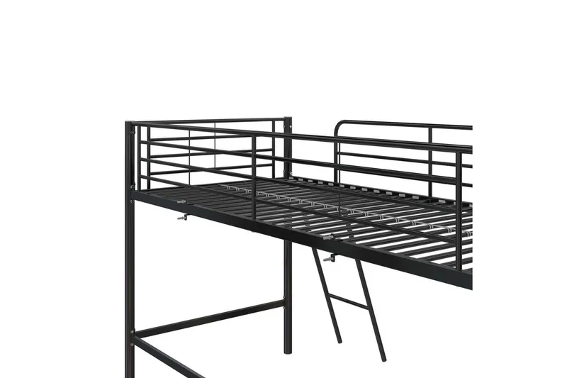 Våningssäng Jodie Svart - Svart - Möbler - Sovrum - Sängar - Våningssängar & loftsängar