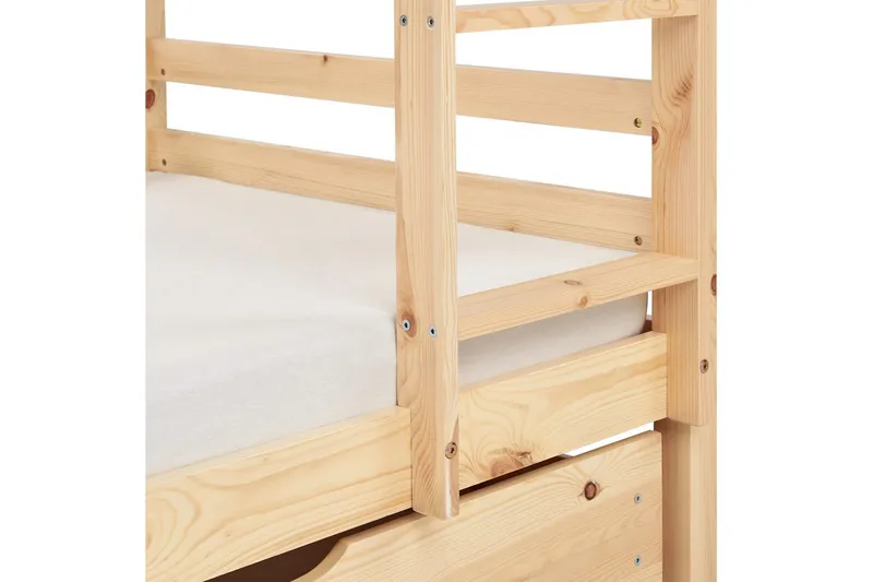 Våningssäng med lådor Girgols - Brun - Möbler - Sovrum - Sängar - Våningssängar & loftsängar