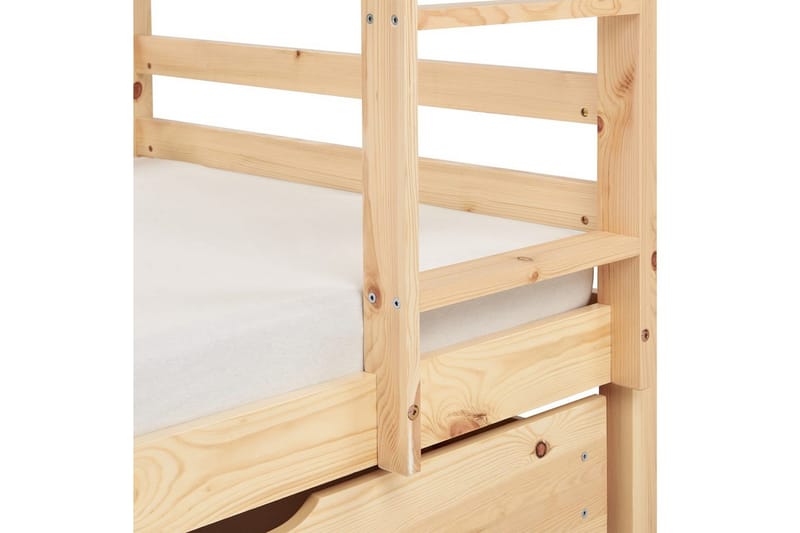 Våningssäng med lådor Girgols - Brun - Möbler - Sovrum - Sängar - Våningssängar & loftsängar