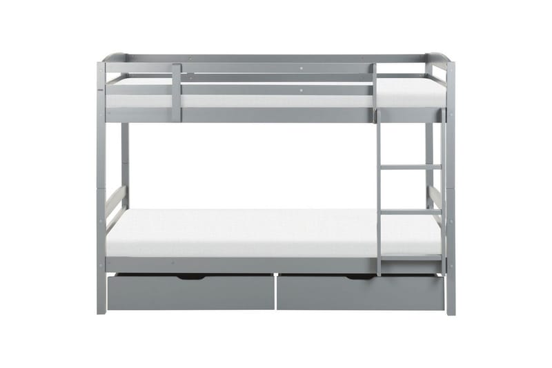 Våningssäng med lådor Regat med lådor Grå - Grå - Möbler - Sovrum - Sängar - Våningssängar & loftsängar