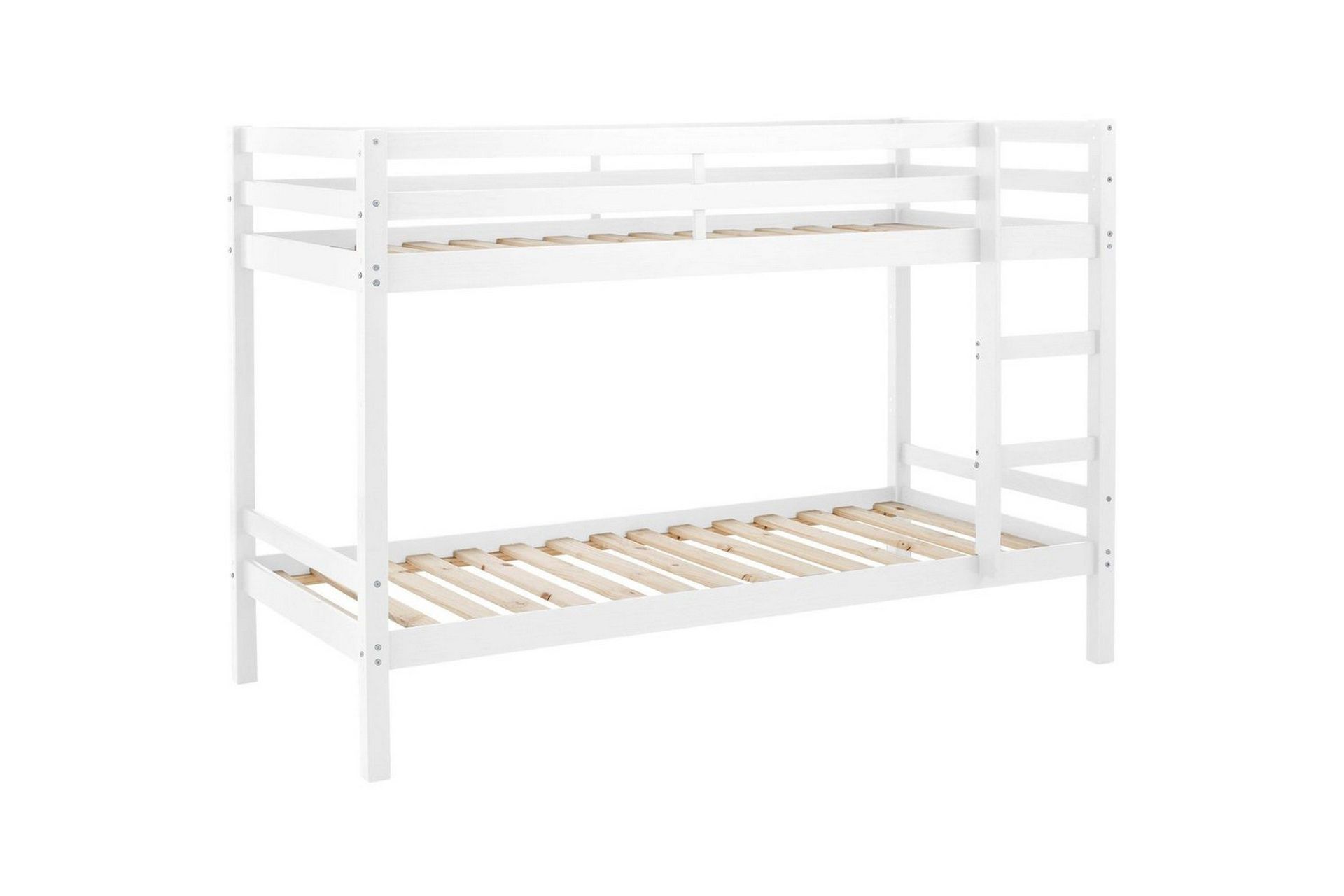 V&aring;ningss&auml;ng med tv&aring; liggplatser Loft24 V&aring;ningss&auml;ng Alpi 208x103x143 cm, Vit Vit -