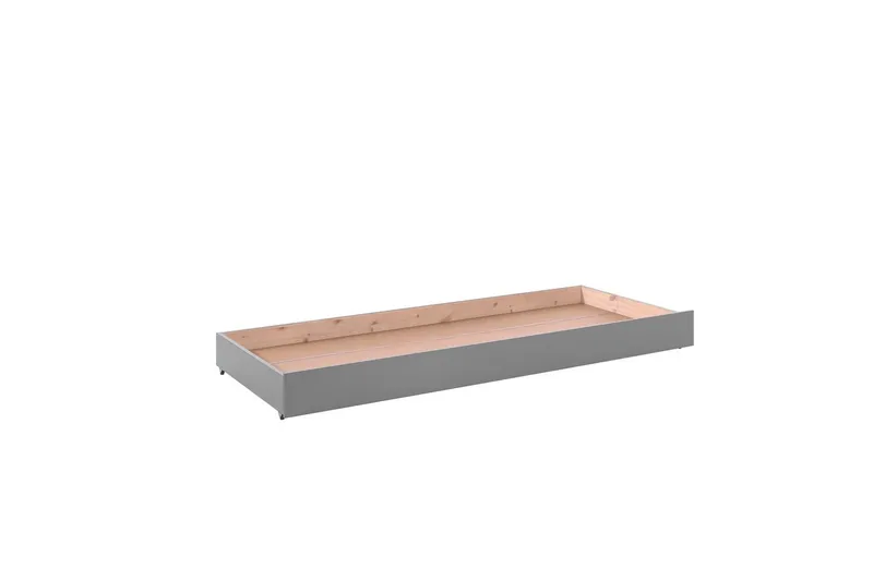 Våningssäng med undersäng Pino Grå, 180 cm - Grå, 180 cm - Möbler - Sovrum - Sängar - Våningssängar & loftsängar