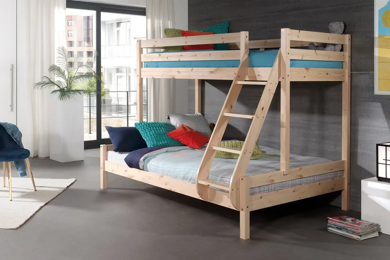 Pirue Familjesäng - Trä/Brun - Möbler - Sovrum - Sängar - Våningssängar & loftsängar