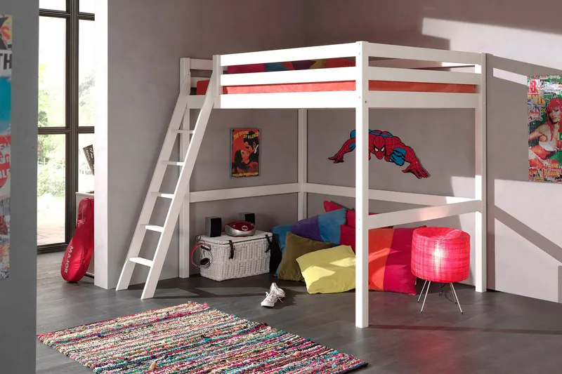 Pirue Loftsäng - Vit - Möbler - Sovrum - Sängar - Våningssängar & loftsängar