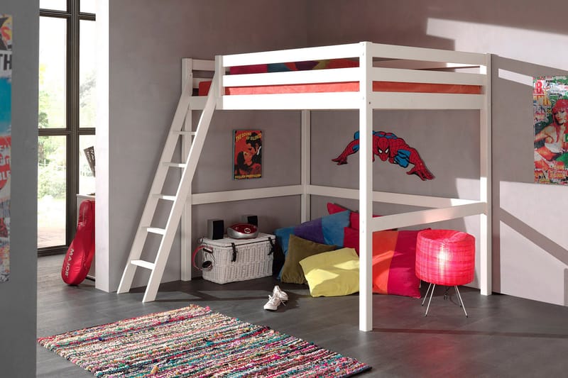 Pirue Loftsäng - Vit - Möbler - Sovrum - Sängar - Våningssängar & loftsängar