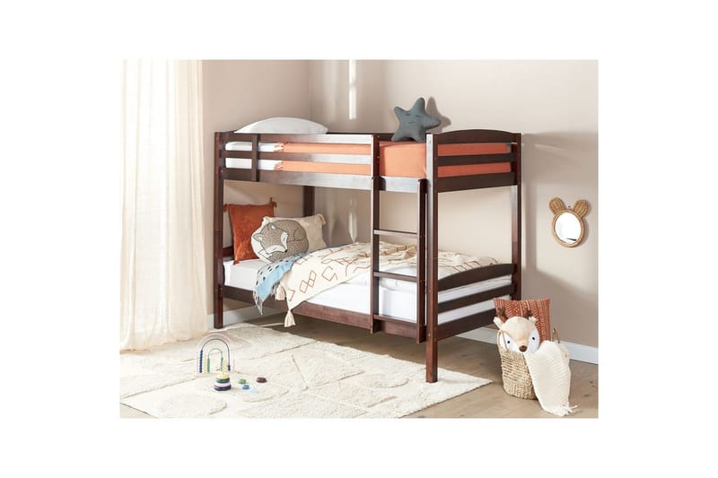 Våningssäng Regat Mörkt Trä - Mörkt Trä - Möbler - Sovrum - Sängar - Våningssängar & loftsängar