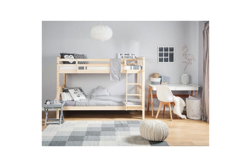 Våningssäng Revin - Ljus trä - Möbler - Sovrum - Sängar - Våningssängar & loftsängar