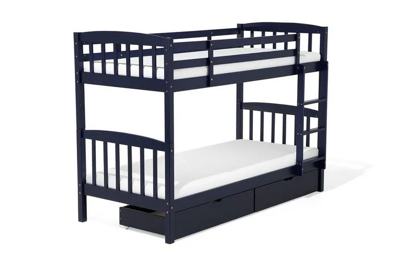 Revin Våningssäng 90x200 cm med Förvaring - Marinblå - Möbler - Sovrum - Sängar - Våningssängar & loftsängar