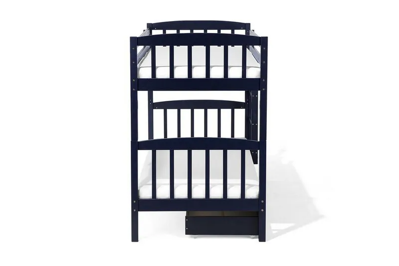 Revin Våningssäng 90x200 cm med Förvaring - Marinblå - Möbler - Sovrum - Sängar - Våningssängar & loftsängar