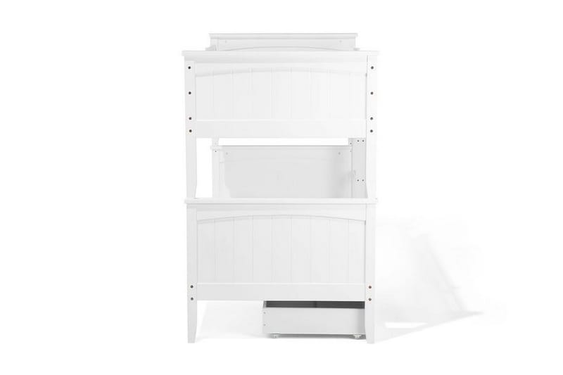 SEMALLE Våningssäng 90x200 cm med Förvaring Vit - Möbler - Sovrum - Sängar - Våningssängar & loftsängar