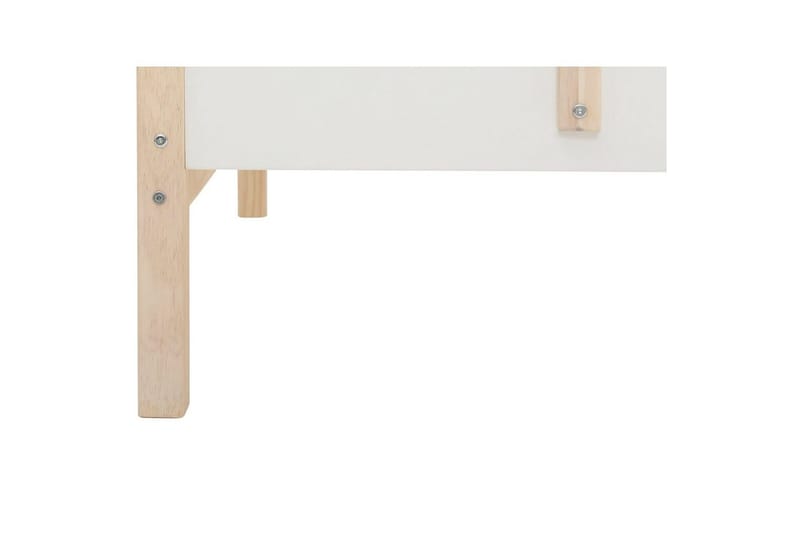 Våningssäng Square Line Vit, 150x205x96 cm - Vit, 150x205x96 cm - Möbler - Sovrum - Sängar - Våningssängar & loftsängar