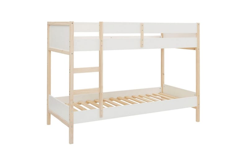 Våningssäng Square Line Vit, 150x205x96 cm - Vit, 150x205x96 cm - Möbler - Sovrum - Sängar - Våningssängar & loftsängar