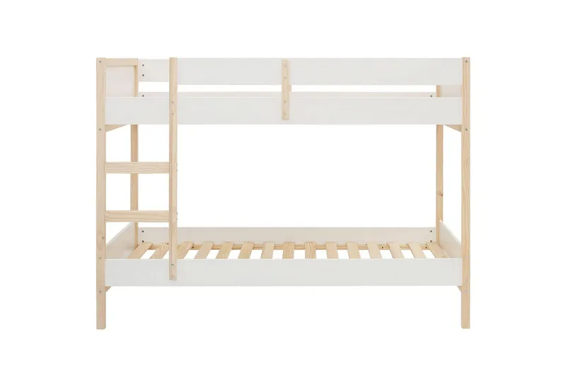 Våningssäng Square Line Vit, 150x205x96 cm - Vit, 150x205x96 cm - Möbler - Sovrum - Sängar - Våningssängar & loftsängar