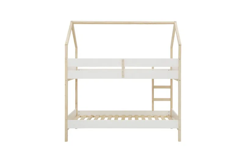 Våningssäng Square Line Vit, 223x205x96 cm - Vit, 223x205x96 cm - Möbler - Sovrum - Sängar - Våningssängar & loftsängar