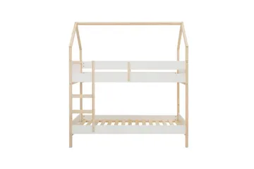 Våningssäng Square Line Vit, 223x205x96 cm - Vit, 223x205x96 cm - Möbler - Sovrum - Sängar - Våningssängar & loftsängar