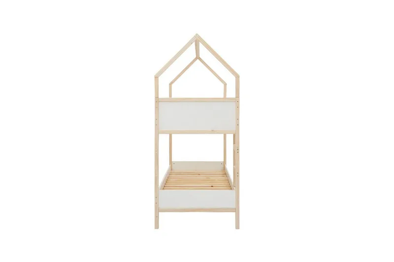 Våningssäng Square Line Vit, 223x205x96 cm - Vit, 223x205x96 cm - Möbler - Sovrum - Sängar - Våningssängar & loftsängar