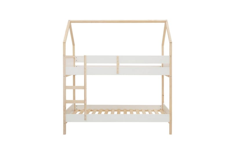 Våningssäng Square Line Vit, 223x205x96 cm - Vit, 223x205x96 cm - Möbler - Sovrum - Sängar - Våningssängar & loftsängar