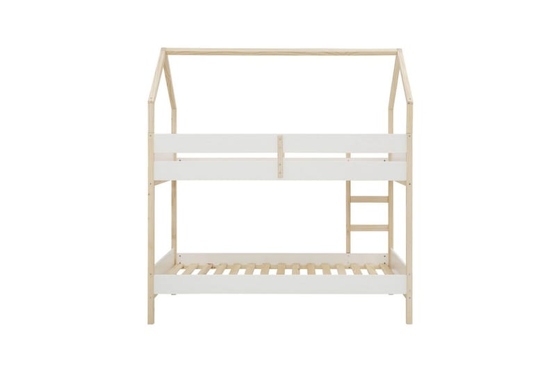 Våningssäng Square Line Vit, 223x205x96 cm - Vit, 223x205x96 cm - Möbler - Sovrum - Sängar - Våningssängar & loftsängar