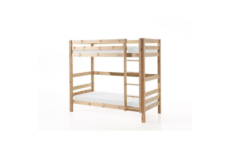 Våningssäng Pino Set med 2 Lådor Naturlig, 180 cm, Naturlig, 180 cm