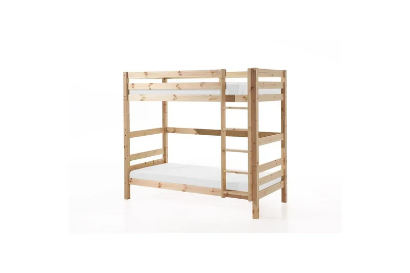 Våningssäng Pino Set med 2 Lådor Naturlig, 180 cm, Naturlig, 180 cm