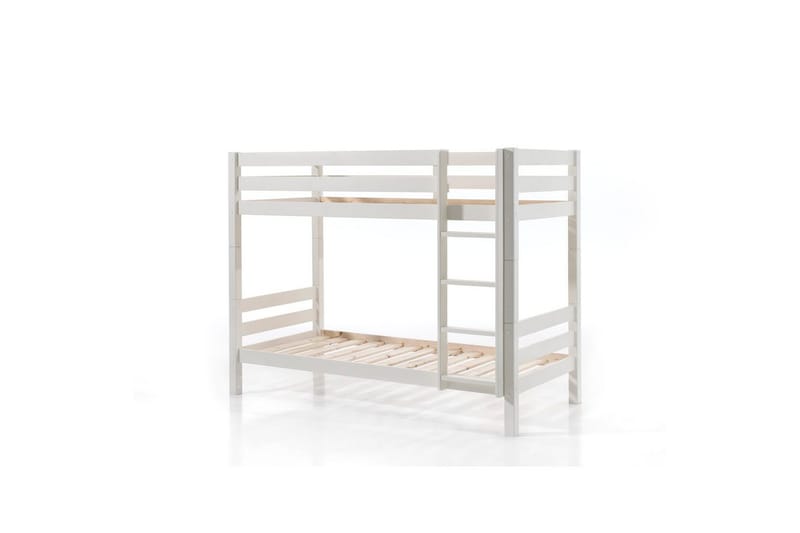Våningssäng Pino Set med 2 Lådor Vit, 160 cm - Vit, 160 cm - Möbler - Sovrum - Sängar - Våningssängar & loftsängar
