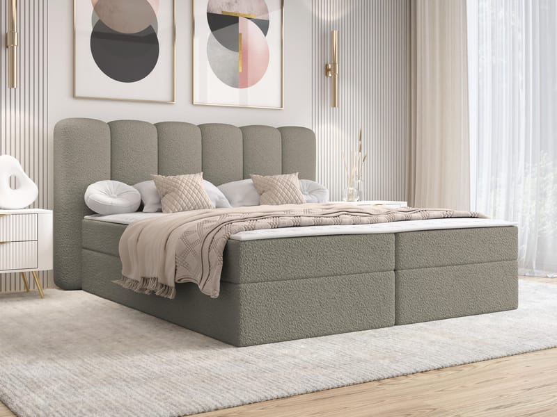 Varlen Komplett Sängpaket Kontinentalsäng med förvaring 160x200 cm - Möbler - Sovrum - Sängar - Kontinentalsängar