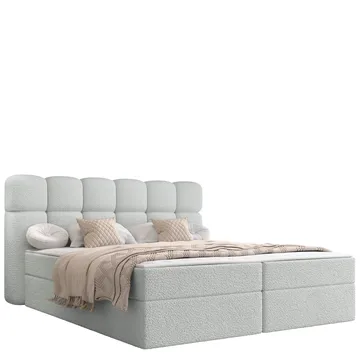 Varlen Komplett Sängpaket Kontinentalsäng med förvaring 180x200 cm Rutad