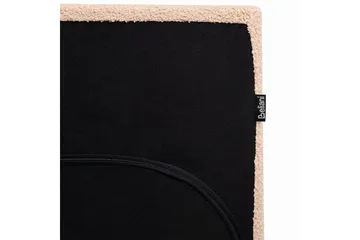 Vattensäng Albi - Beige, svart/Bouclé, 180x200 cm - Möbler - Sovrum - Sängar - Dubbelsängar