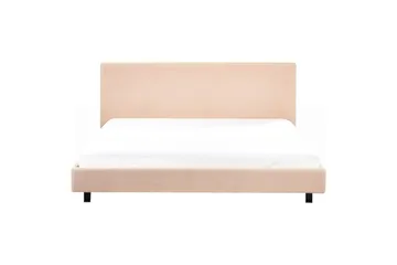 Vattensäng Albi - Beige, svart/Bouclé, 180x200 cm - Möbler - Sovrum - Sängar - Dubbelsängar