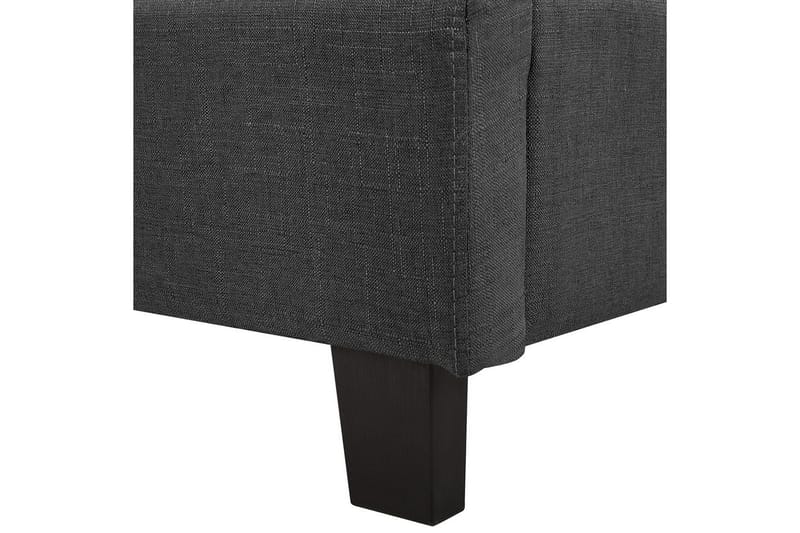 Vattensäng La Rochelle - Mörkgrå, svart, 160x200 cm - Möbler - Sovrum - Sängar - Dubbelsängar