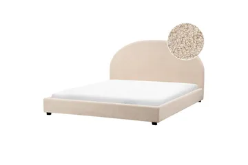 Vattensäng Vaucluse - Beige Bouclé, 180x200 cm - Möbler - Sovrum - Sängar - Dubbelsängar