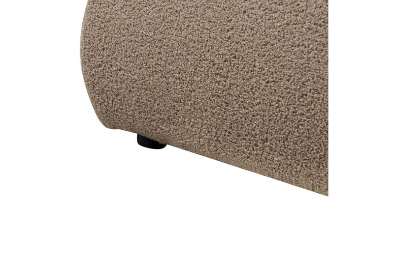 Vattensäng Vinay - Taupe/Bouclé, 160x200 cm - Möbler - Sovrum - Sängar - Dubbelsängar