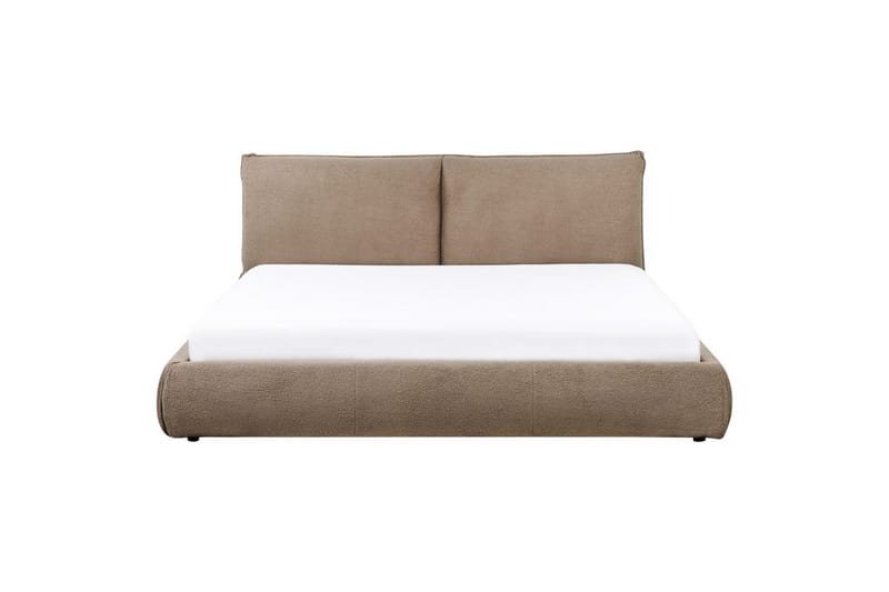 Vattensäng Vinay - Taupe/Bouclé, 180x200 cm - Möbler - Sovrum - Sängar - Dubbelsängar