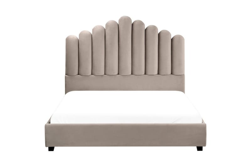 Vattensäng Vincennes - Beige, svart, 140x200 cm - Möbler - Sovrum - Sängar - Dubbelsängar