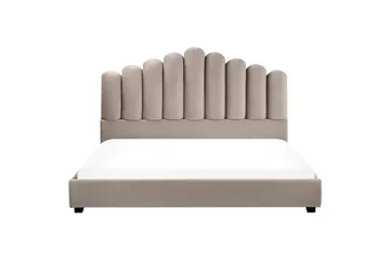 Vattensäng Vincennes - Taupe, svart, 180x200 cm - Möbler - Sovrum - Sängar - Dubbelsängar