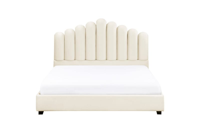 Vattensäng Vincennes - Vit, Svart, 160x200 cm - Möbler - Sovrum - Sängar - Dubbelsängar