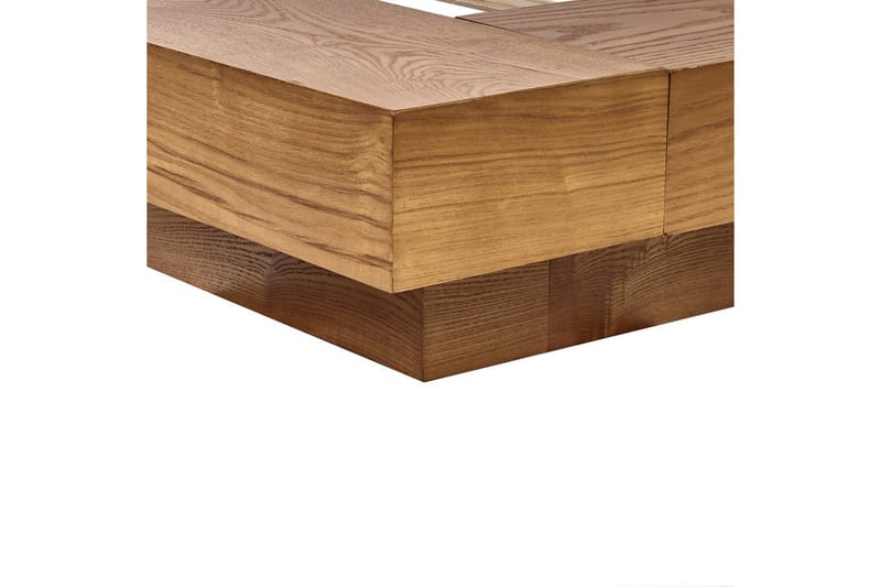 Vattensäng Zen - Ljus trä, vit, 160x200 cm - Möbler - Sovrum - Sängar - Dubbelsängar