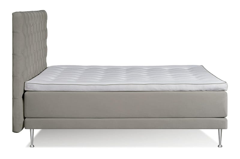 VICTORIA Kontinentalsäng 160 - Beige - Möbler - Sovrum - Sängar - Kontinentalsängar
