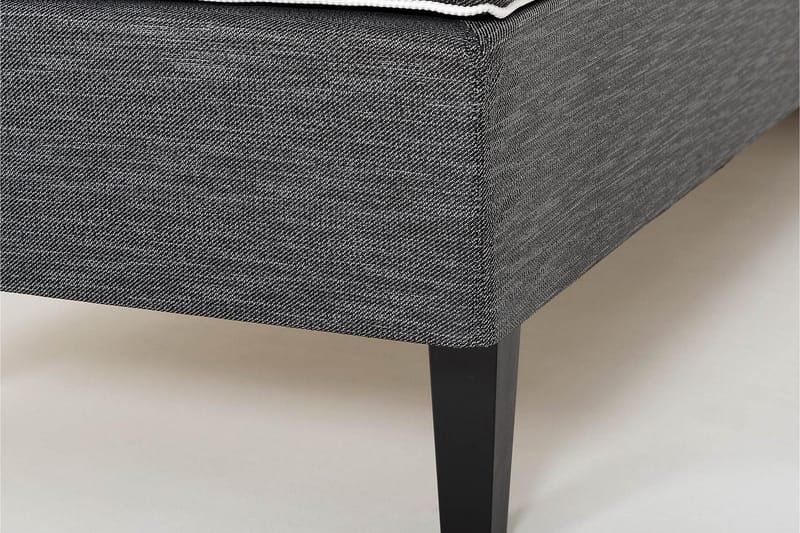 Viken Bas Ramsäng 120x200 cm - Grå/Svart - Möbler - Sovrum - Sängar - Enkelsängar