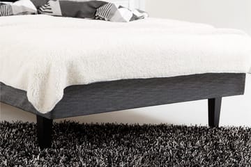 Viken Bas Ramsäng 120x200 cm - Grå/Valnöt - Möbler - Sovrum - Sängar - Enkelsängar