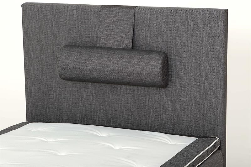 Viken Bas Ramsäng 120x200 cm - Grå/Valnöt - Möbler - Sovrum - Sängar - Enkelsängar
