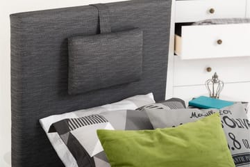 Viken Bas Ramsäng 80x200 cm - Grå/Ek - Möbler - Sovrum - Sängar - Enkelsängar