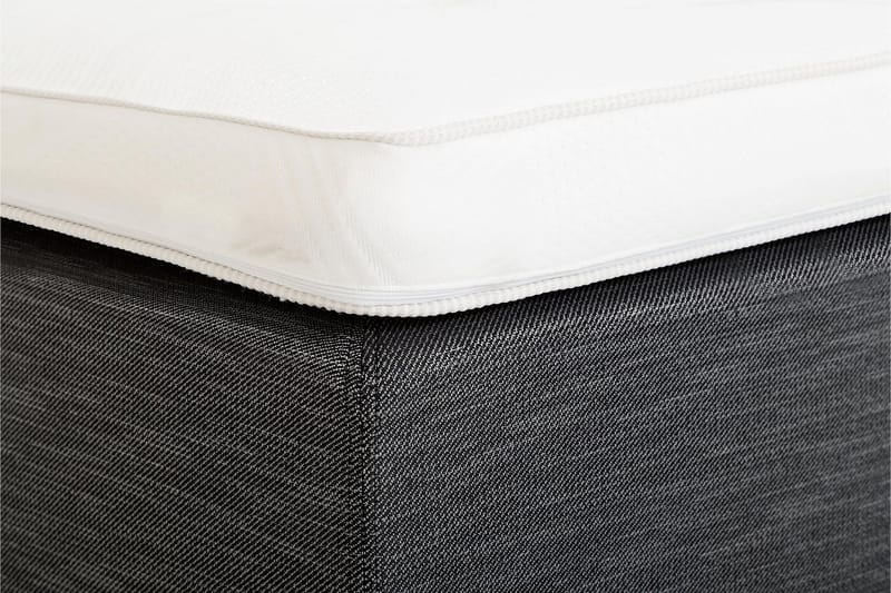 Viken Bas Ramsäng 80x200 cm - Grå/Vit - Möbler - Sovrum - Sängar - Enkelsängar