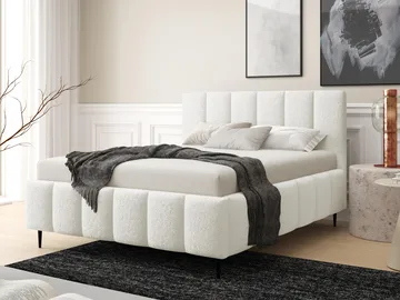 Vinvik Sängram med förvaring 140x200 cm - vit - Möbler - Sovrum - Sängram & sängstomme