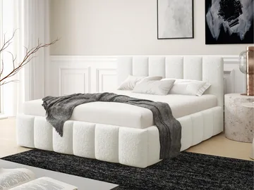 Vinvik Sängram med förvaring 140x200 cm - vit - Möbler - Sovrum - Sängram & sängstomme