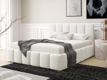 Vinvik Sängram med förvaring 160x200 cm - vit - Möbler - Sovrum - Sängar - Sängar med förvaring