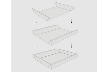 Wave Skumram Till Vattensäng140200 cm - Svart - Möbler - Sovrum - Sängar - Dubbelsängar