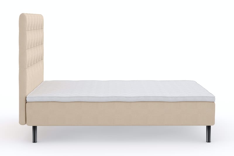 Wega Sängpaket Ramsäng 120x200 cm Beige - Komplett Sängpaket - Ramsäng